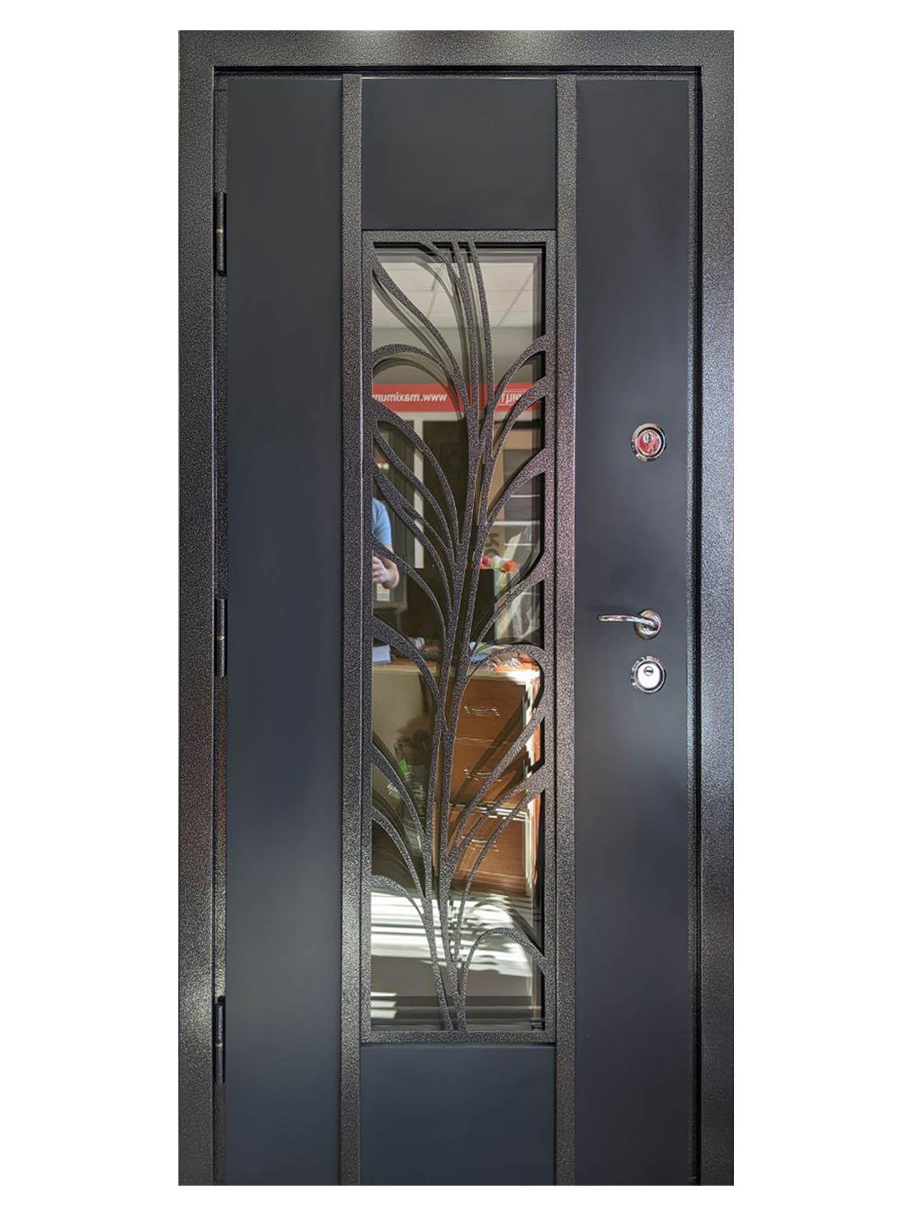 Дверь входная Максимум NPL401 2040х960 мм Антрацит (11230673) Дверь входная Максимум NPL401 2040х960 мм Антрацит (11230673)
