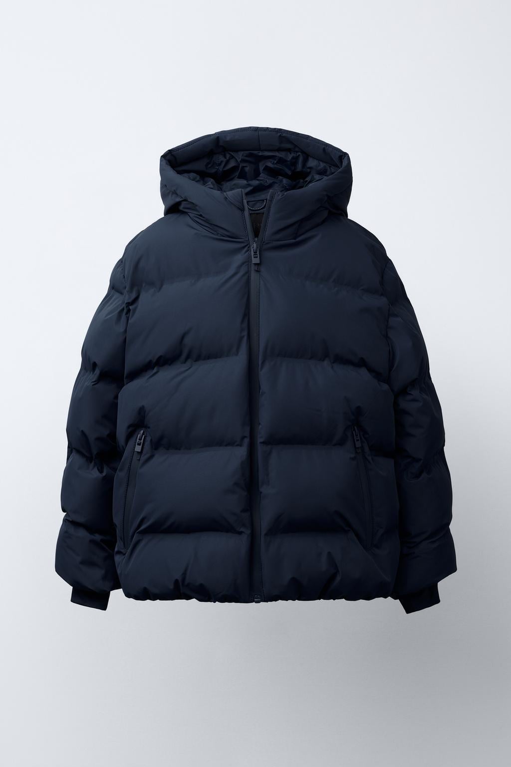 Куртка зимняя для мальчика Zara 140 см Темно-синий (5992770401)