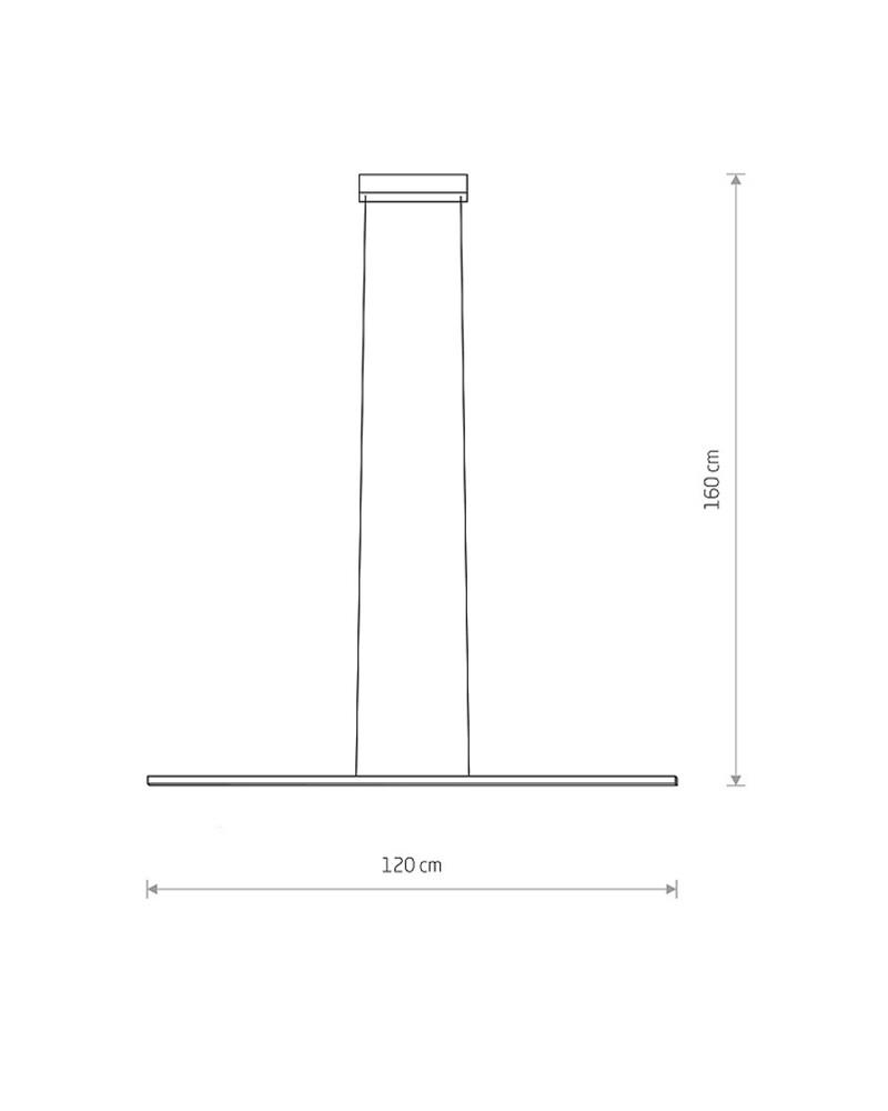 Люстра Nowodvorski 11583 Bar LED S 1x27W 3000K 1700Lm IP20 Белый - фото 6 Люстра Nowodvorski 11583 Bar LED S 1x27W 3000K 1700Lm IP20 Белый - фото 6