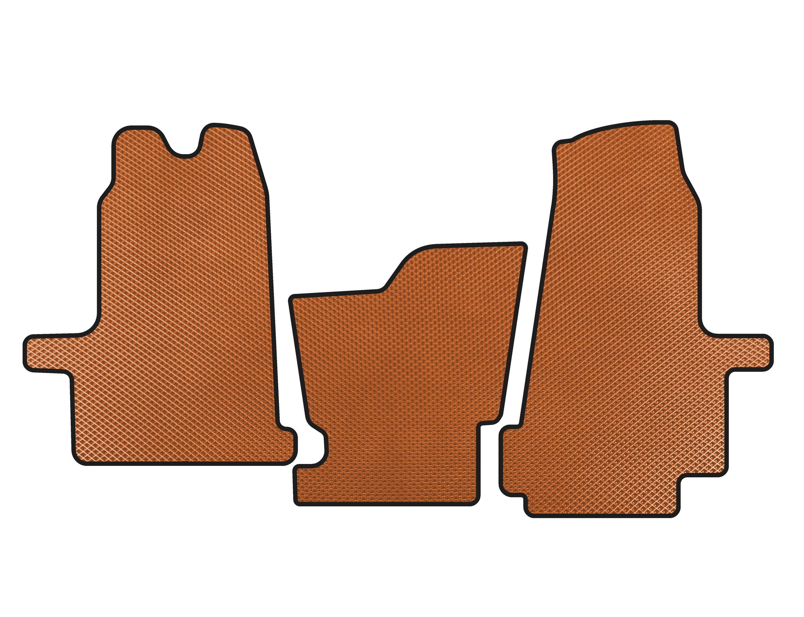 Коврики Digital Designs EVA 2000-2006 АКПП для Ford Transit 2000-2014 гг. этилвинилацетат Оранжевый (144556)