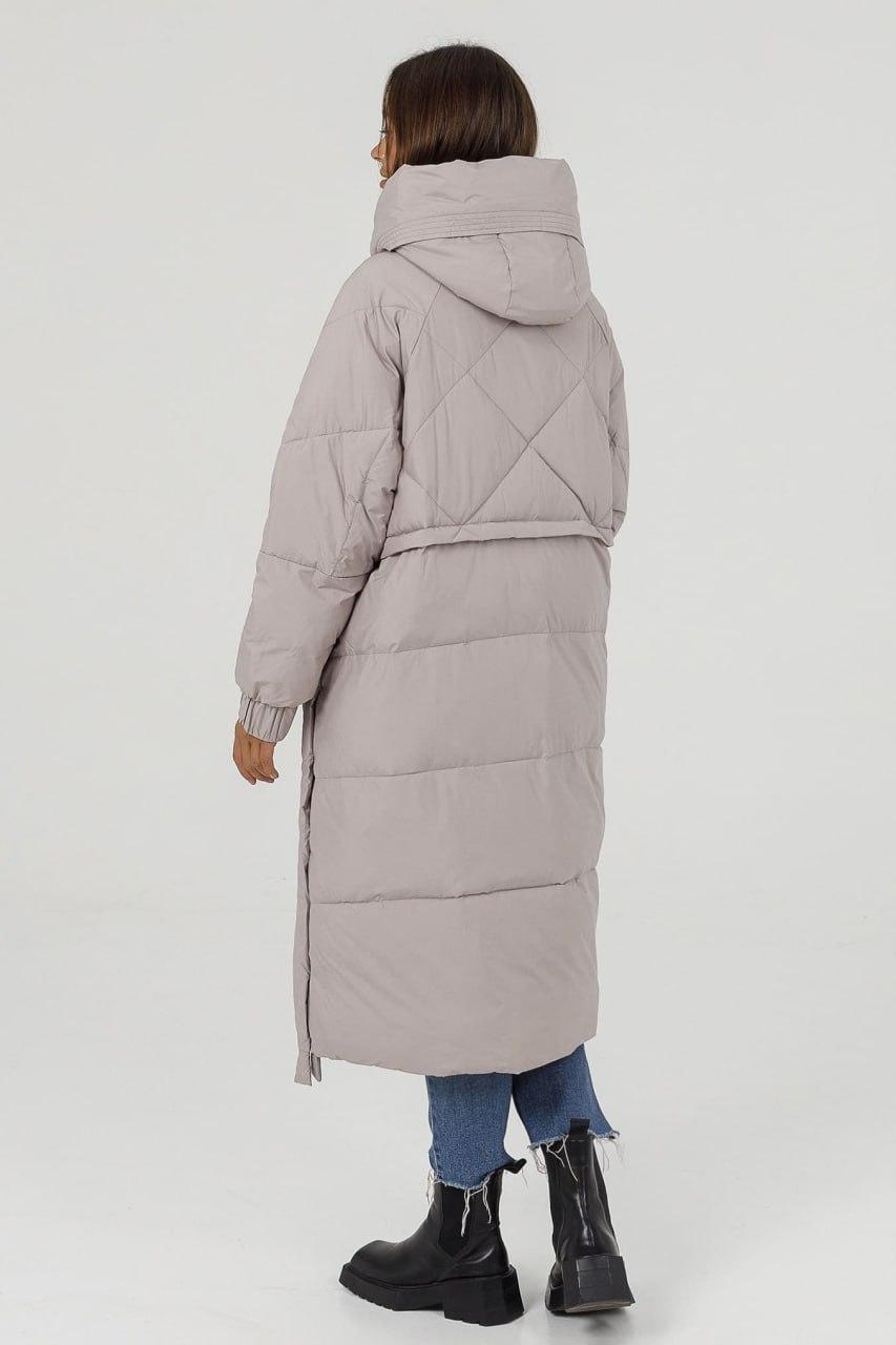 Куртка-пуховик жіноча р. 46 Айворі (3507b/46) - фото 4 Куртка-пуховик жіноча р. 46 Айворі (3507b/46) - фото 4