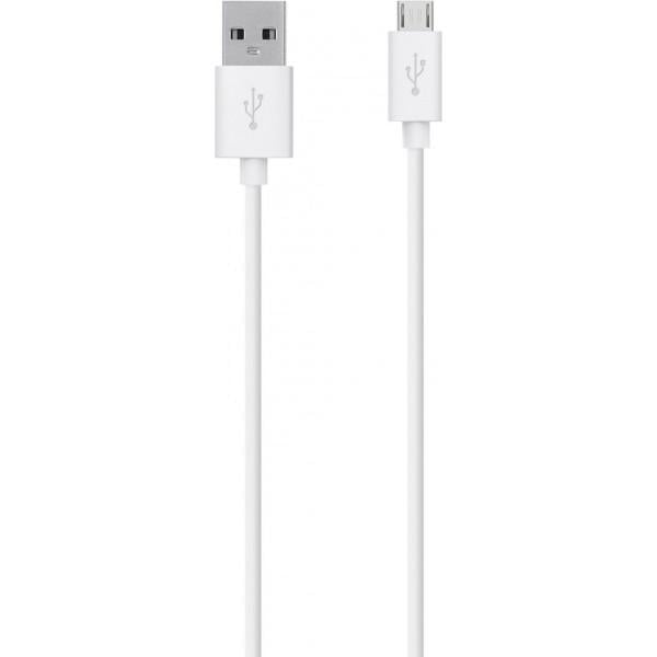 Кабель Belkin Mixit USB 2.0 AM/microB 2 м White (F2CU012bt2M-WHT)