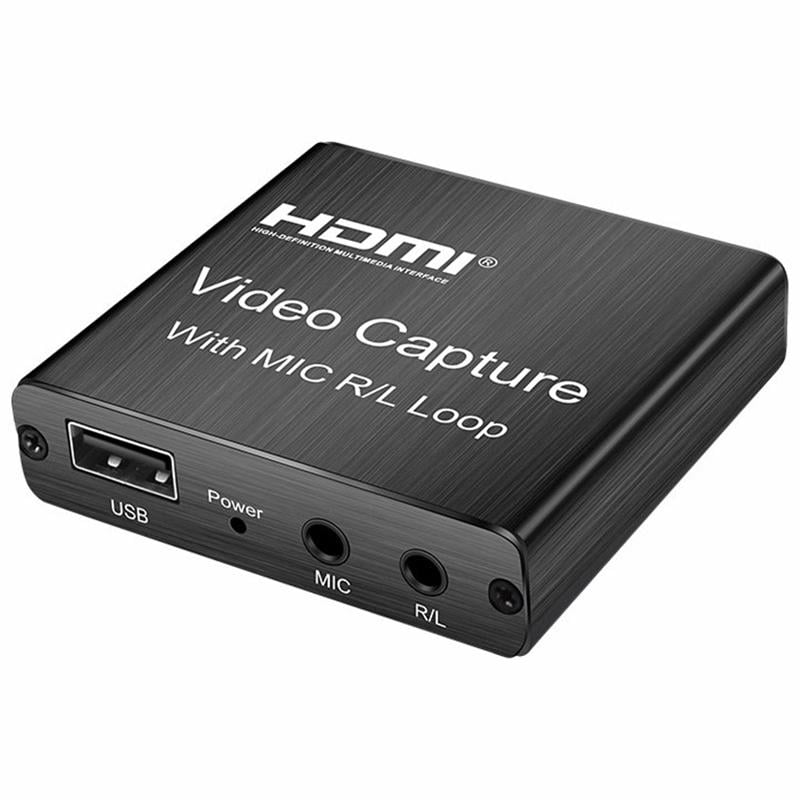 Зовнішня карта відеозахоплення 4Sport Capture Card USB 2.0 VCC03 Black (4S-VCC03-BK)