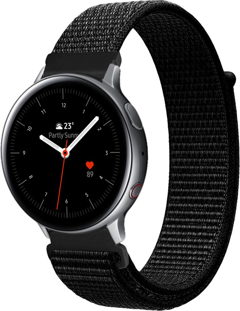 Ремешок нейлоновый Sport Loop для Galaxy Watch Active 2 40/44 мм Black (22393-2B)