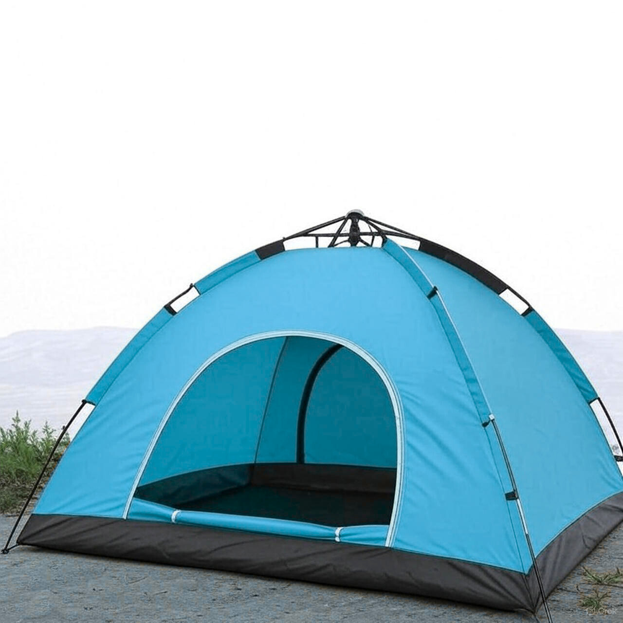 Палатка-трансформер туристическая самораскладная 200х150х115 см Голубая (1945578101) - фото 4 Палатка-трансформер туристическая самораскладная 200х150х115 см Голубая (1945578101) - фото 4