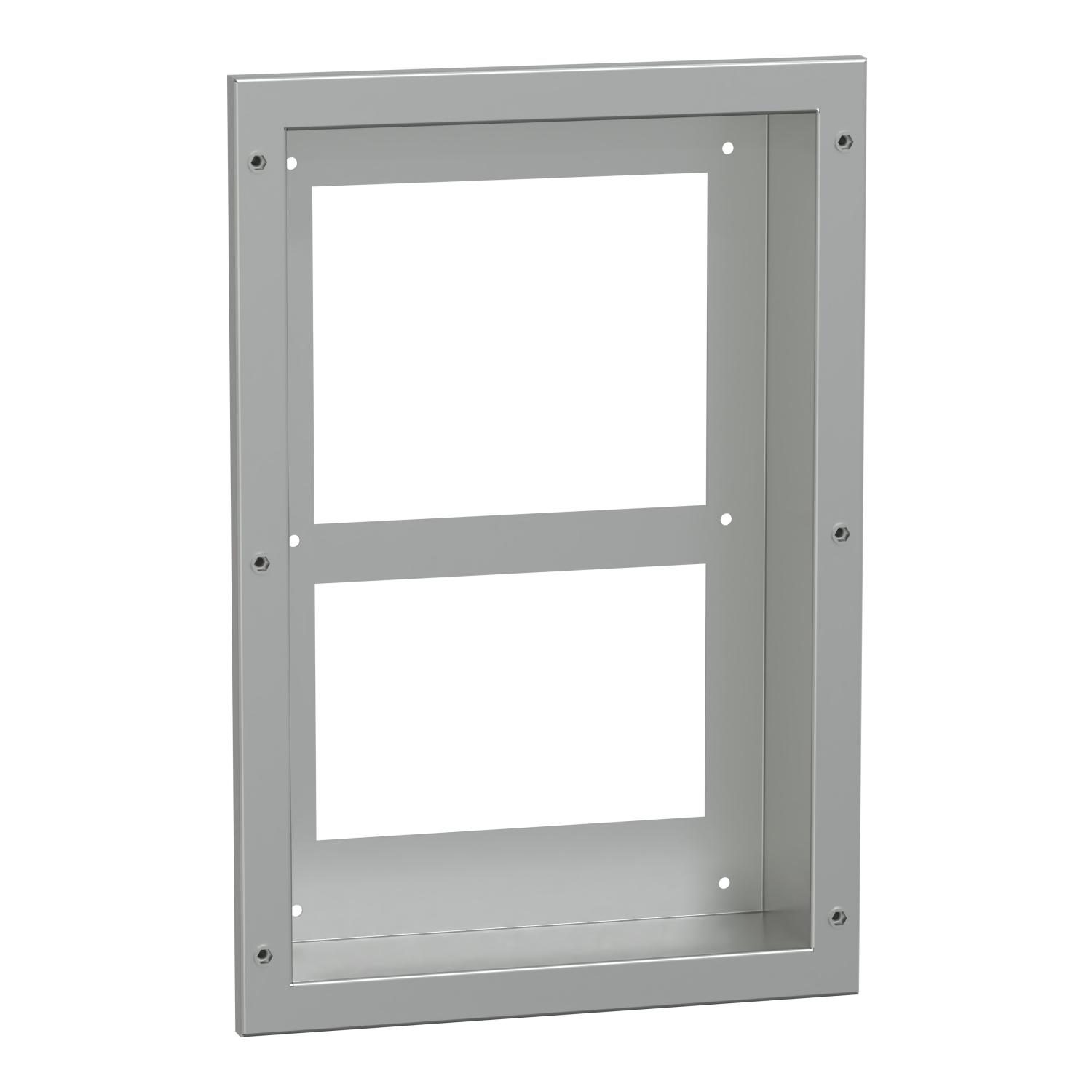 Комплект ретрофит Schneider Electric боковой системы охлаждения из нержавеющей стали Climasys CU 350-600 Вт полускрытый монтаж (NSYCUACC038DG)