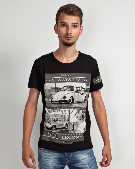 Футболка Madmext 0972 S Черный (40212)