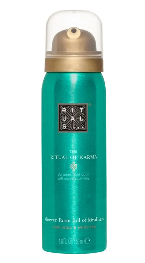 Пенка для душа RITUALS The Ritual Of Karma нежная очистка и увлажнение с ароматом лотоса 50 мл (46851)