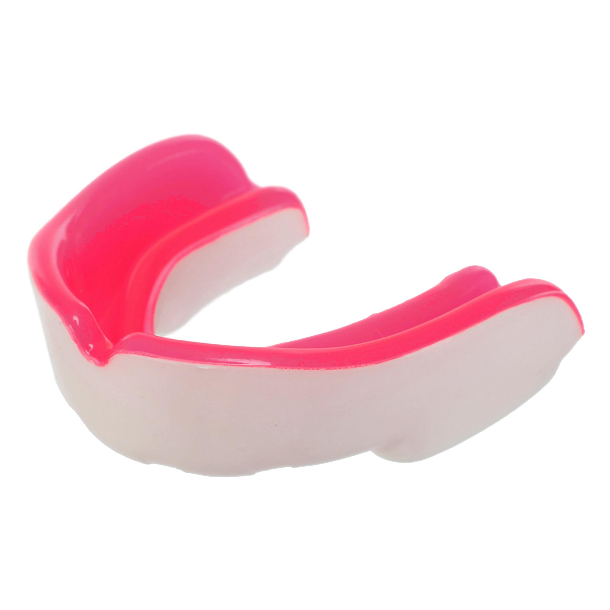 Капа боксерська однощелепна TWN Білий/Рожеий (TW-006-2COLOR)