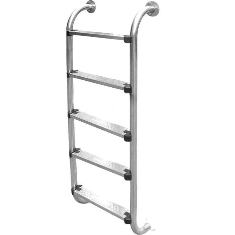 Лестница нижняя часть Emaux 5 ступенек AISI304 фланцевая (BHK515-SR)