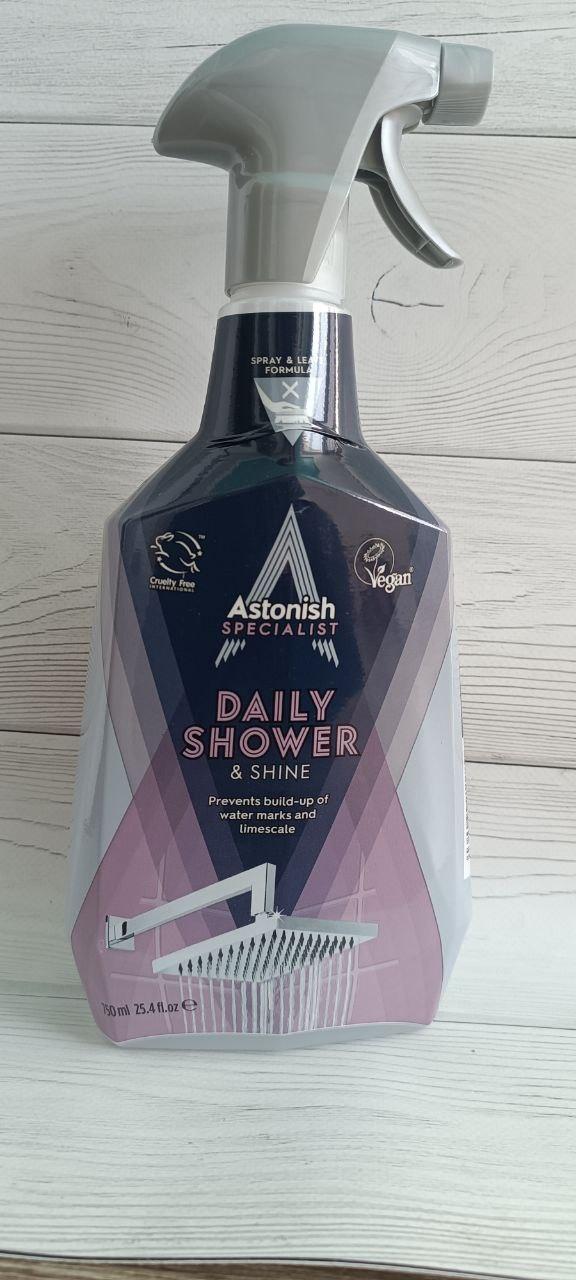 Спрей Astonish для душових кабін 750 мл Фіолетовий (2506430856) - фото 2 Спрей Astonish для душових кабін 750 мл Фіолетовий (2506430856) - фото 2