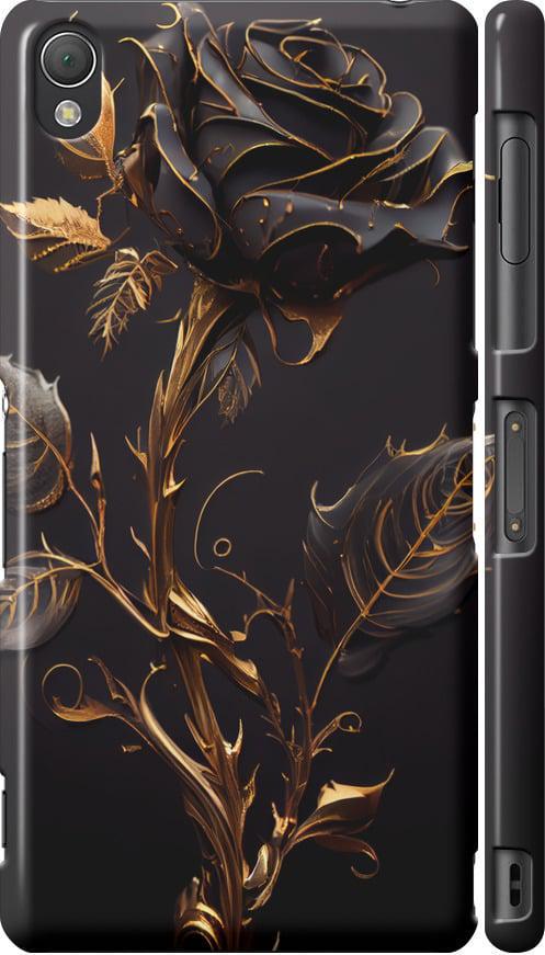 Чехол на Sony Xperia Z3 dual D6633 Роза 3 (5552c-59-42517)