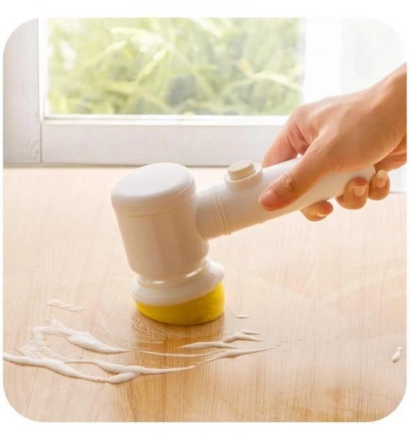 Щітка Magic Brush універсальна електрична 5в1 для чищення з USB - фото 5