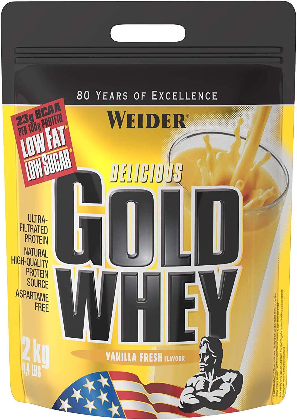 Протеин Gold Whey Vanilla Fresh 2000 g Протеин Gold Whey Vanilla Fresh 2000 g