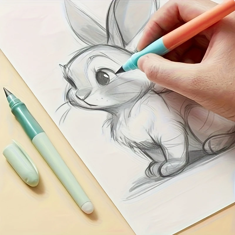 Олівець з 44 наконечниками та вбудованою на корпусі гумкою Синій (2611323028) - фото 7 Олівець з 44 наконечниками та вбудованою на корпусі гумкою Синій (2611323028) - фото 7