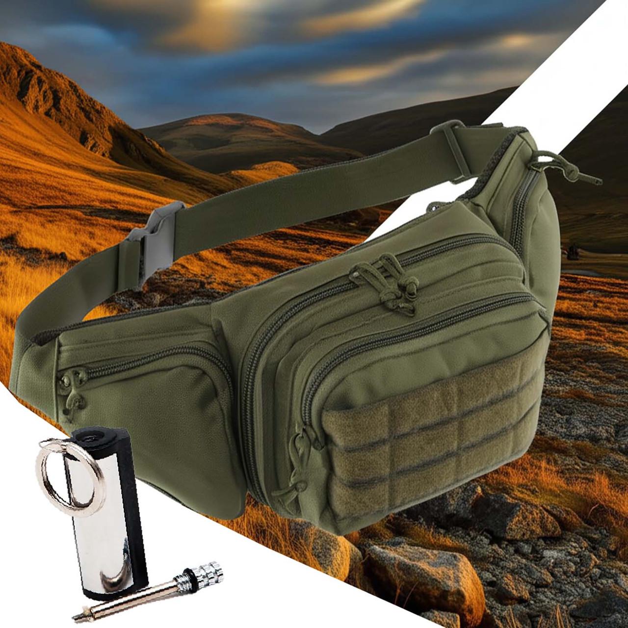 Сумка-кобура 43х16х8 см та вічний сірник Green - фото 11 Сумка-кобура 43х16х8 см та вічний сірник Green - фото 11