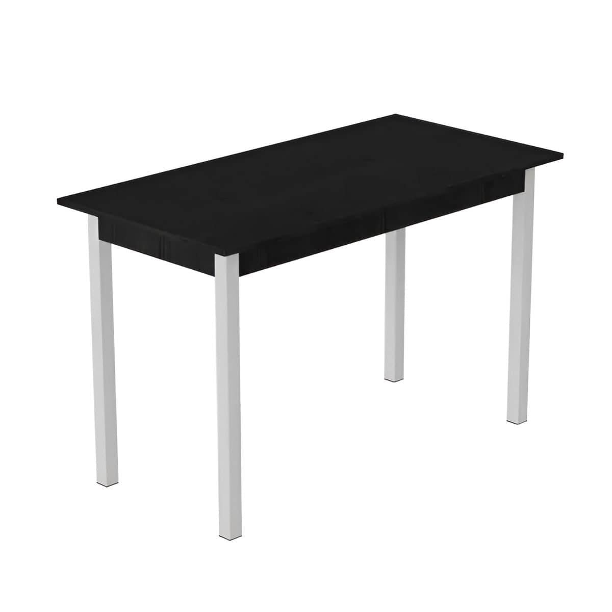 Обеденный стол Ferrum-decor Марио ДСП 16 мм 75x120x60 см Белый/Сосна Кембра (FRD-105724)