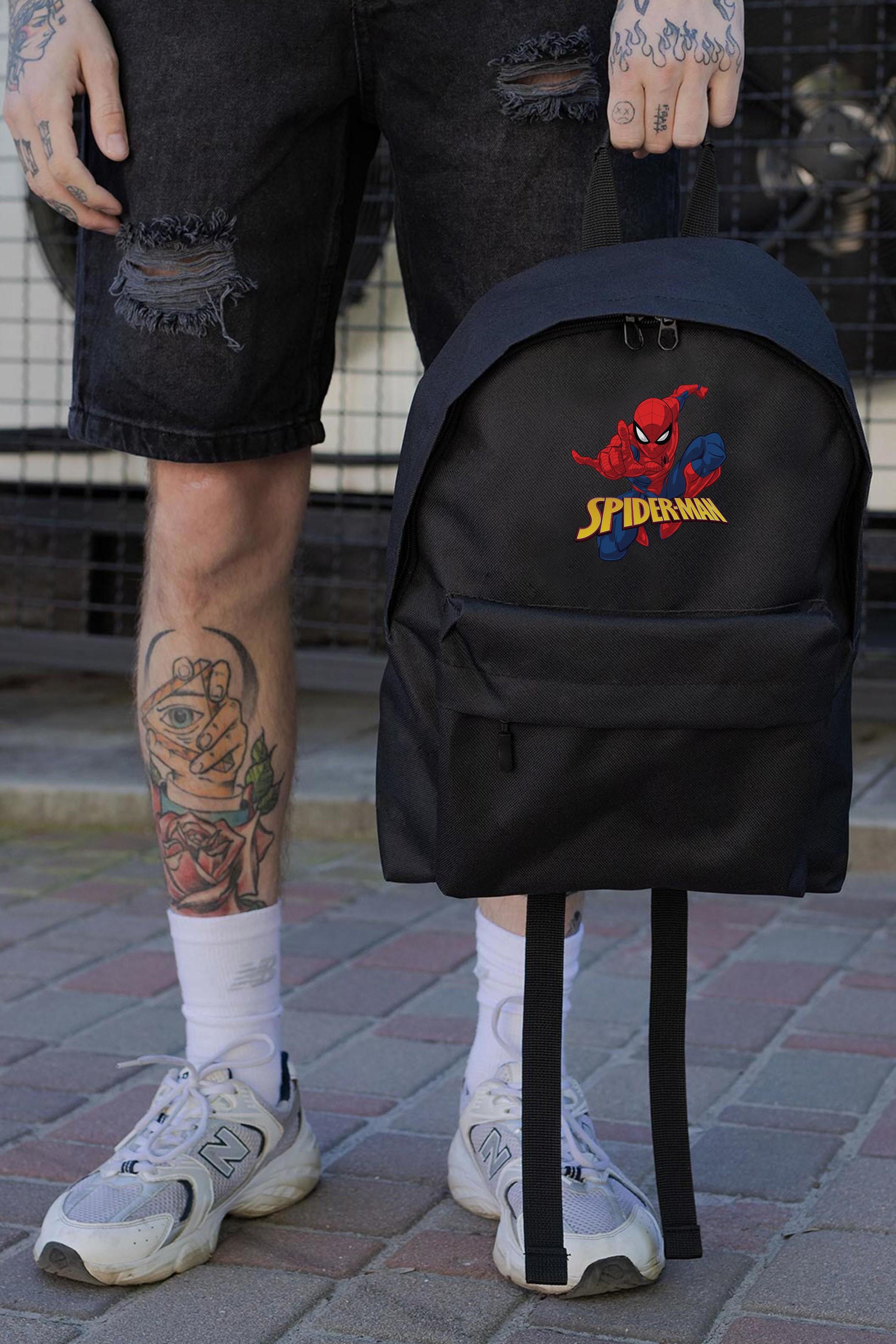 Рюкзак шкільний для хлопчика Without Compact з принтом Spider-Man Black (8055256) Рюкзак шкільний для хлопчика Without Compact з принтом Spider-Man Black (8055256)