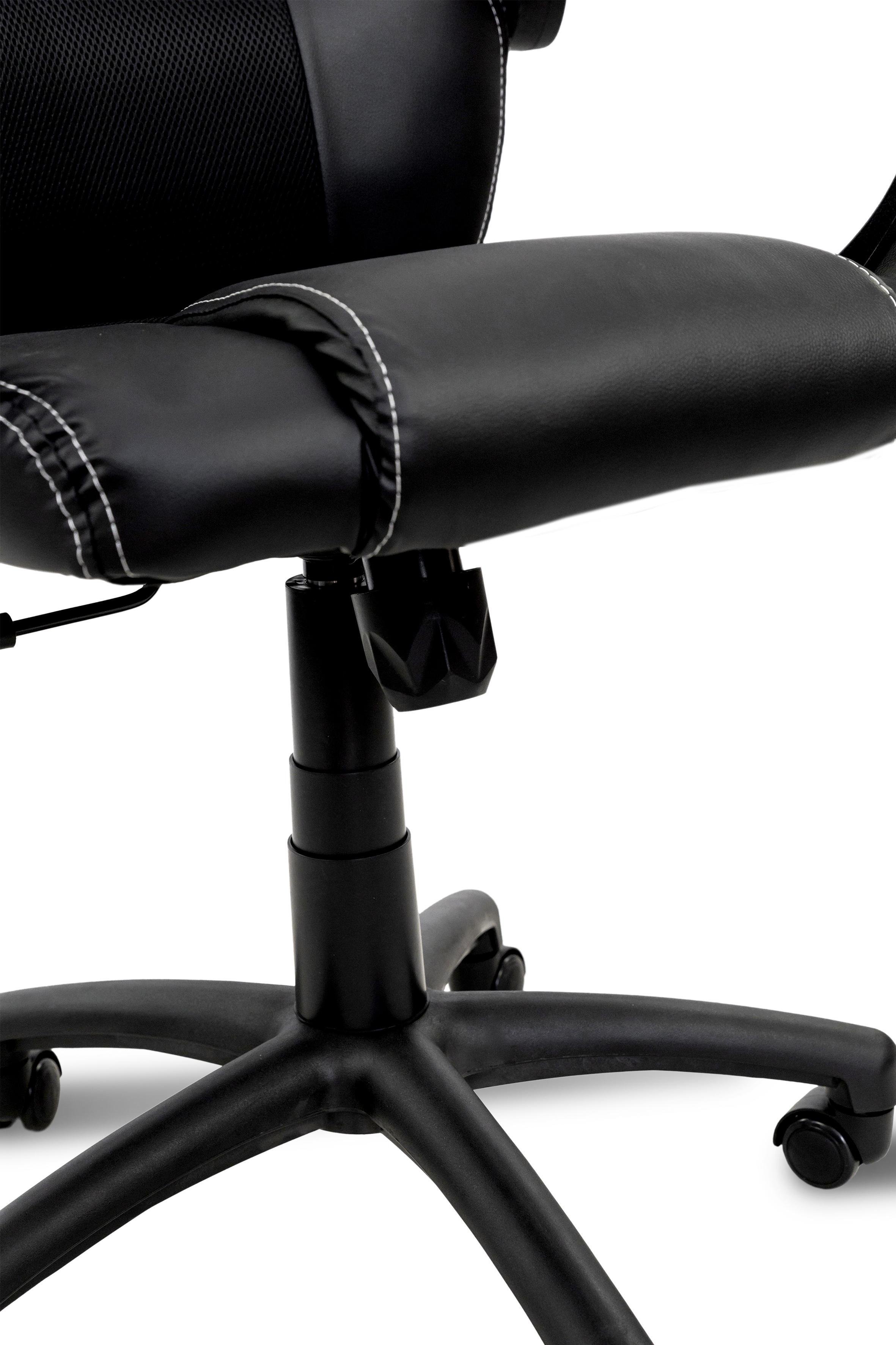 Офисное кресло Мікс Меблі Пульс 500x1210x480 мм Черный (GAА0055902) - фото 5 Офисное кресло Мікс Меблі Пульс 500x1210x480 мм Черный (GAА0055902) - фото 5