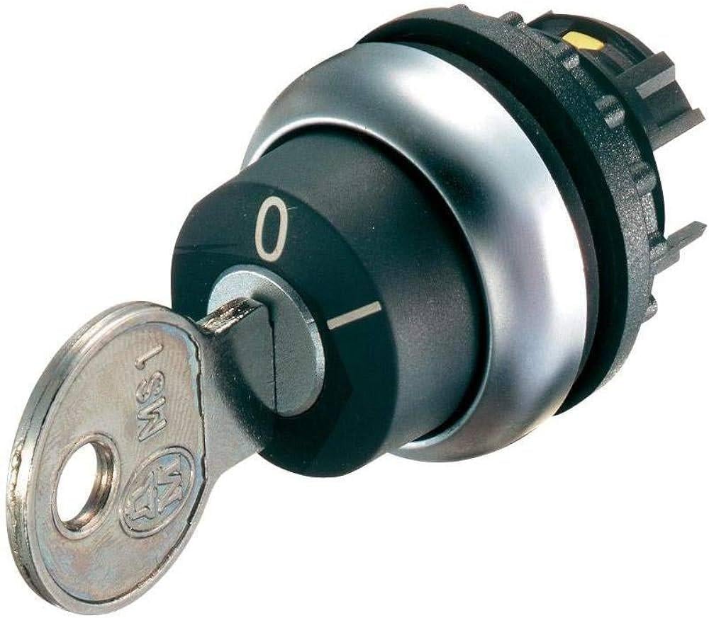 Переключатель поворотный двухпозиционный Eaton Moeller M22-WRS с ключом I-O (216887) Переключатель поворотный двухпозиционный Eaton Moeller M22-WRS с ключом I-O (216887)