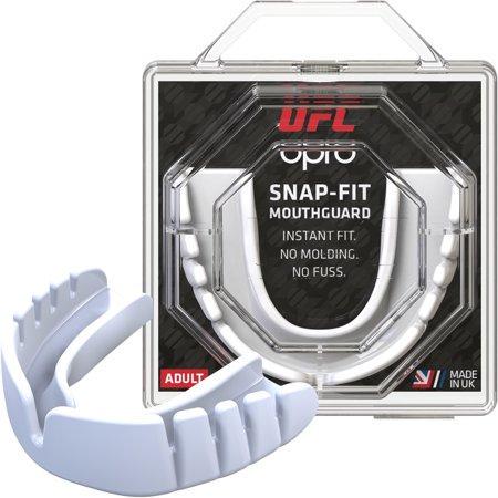 Капа боксерська Opro Junior Snap-Fit UFC Hologram White (art.002263002) - фото 7