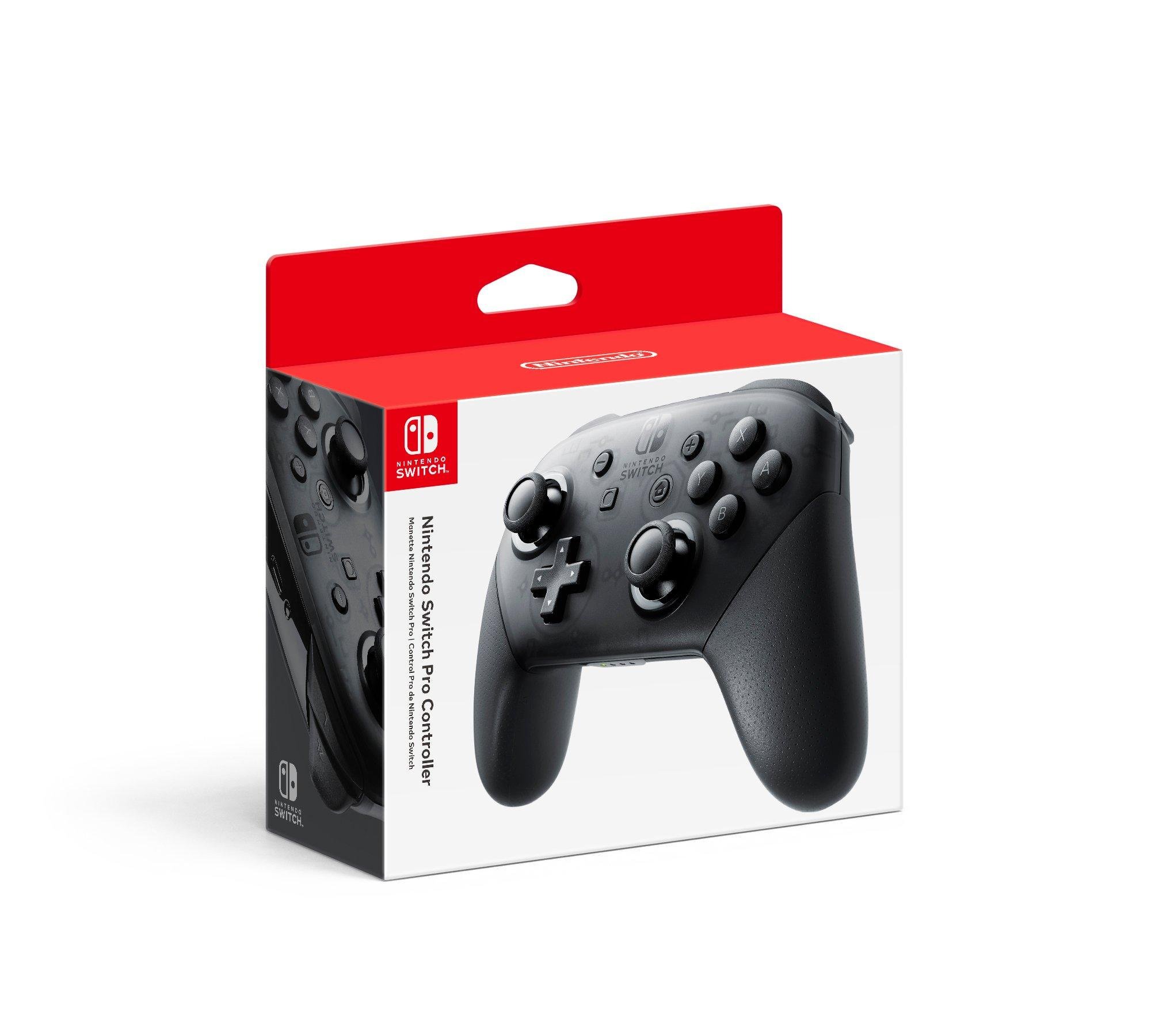 Геймпад Nintendo Switch Pro Controller Black (31719) - фото 4