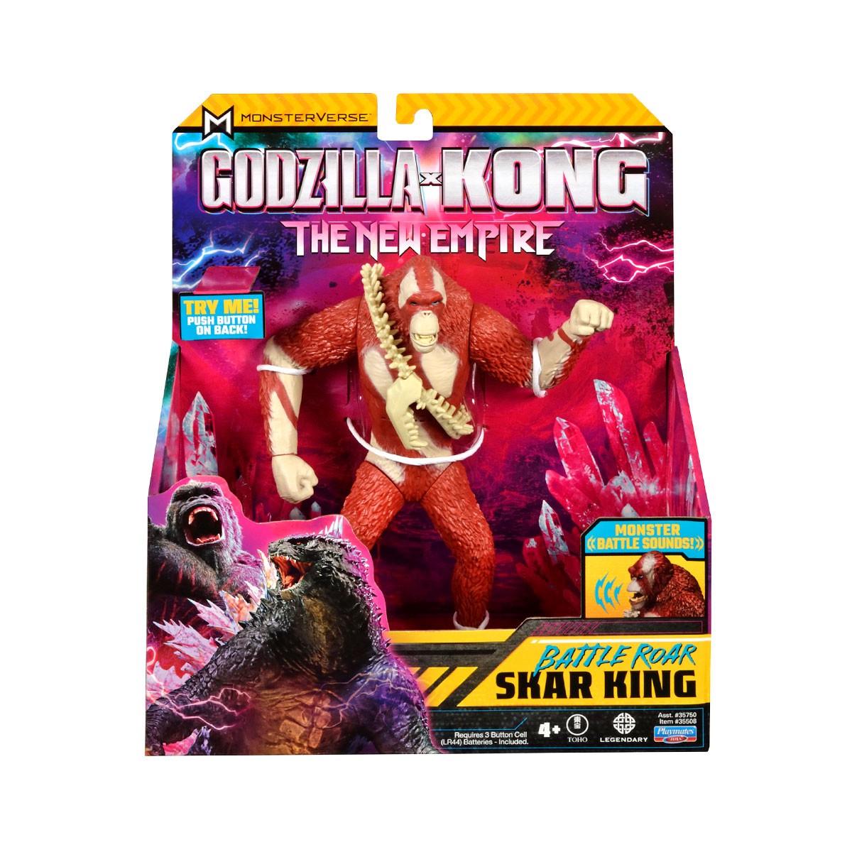 Фигурка Godzilla vs. Kong Скар Кинг готов к бою (2513475527) - фото 5 Фигурка Godzilla vs. Kong Скар Кинг готов к бою (2513475527) - фото 5