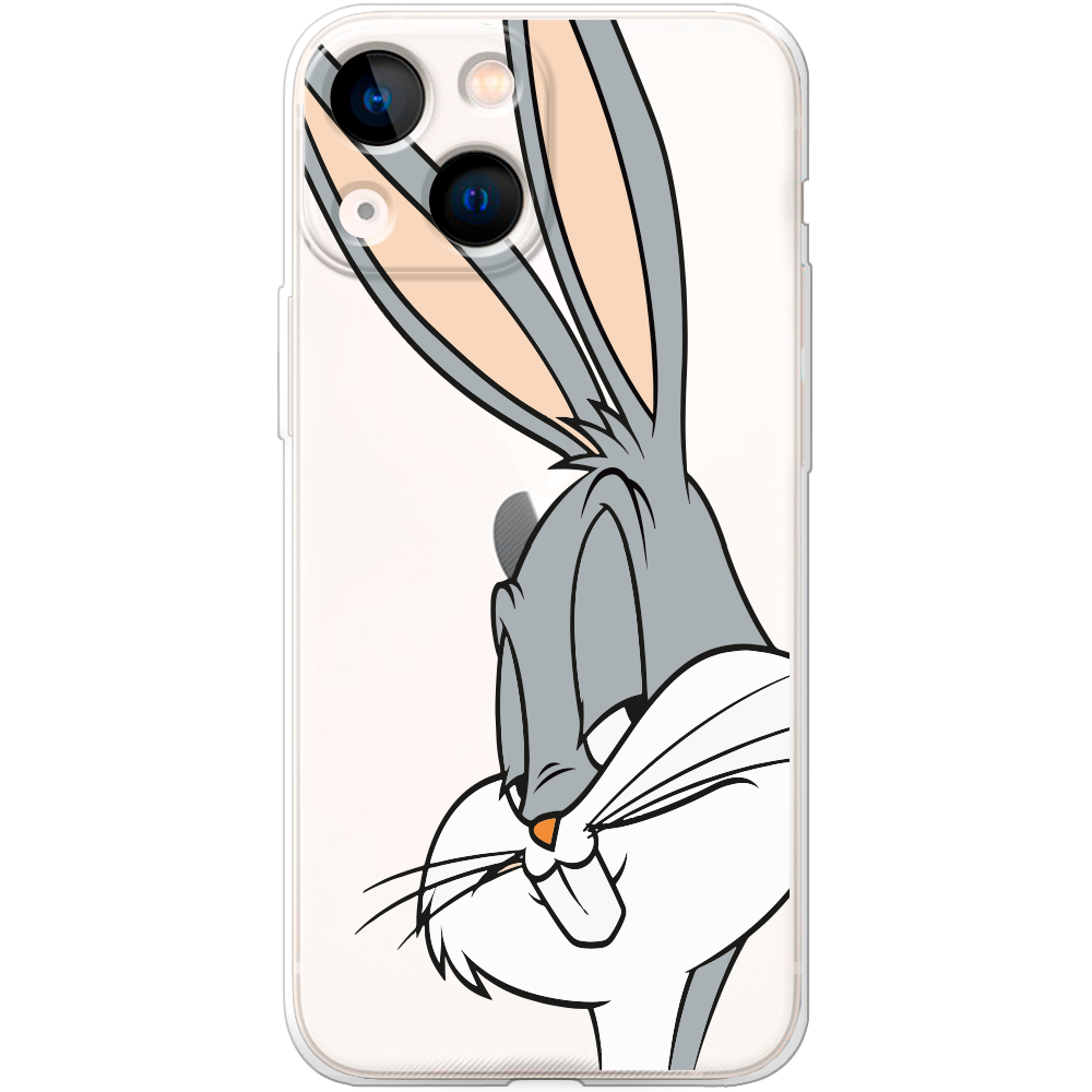 Чохол BoxFace iPhone 13 mini Lucky Rabbit Прозорий силікон (43839-bk81-43839)