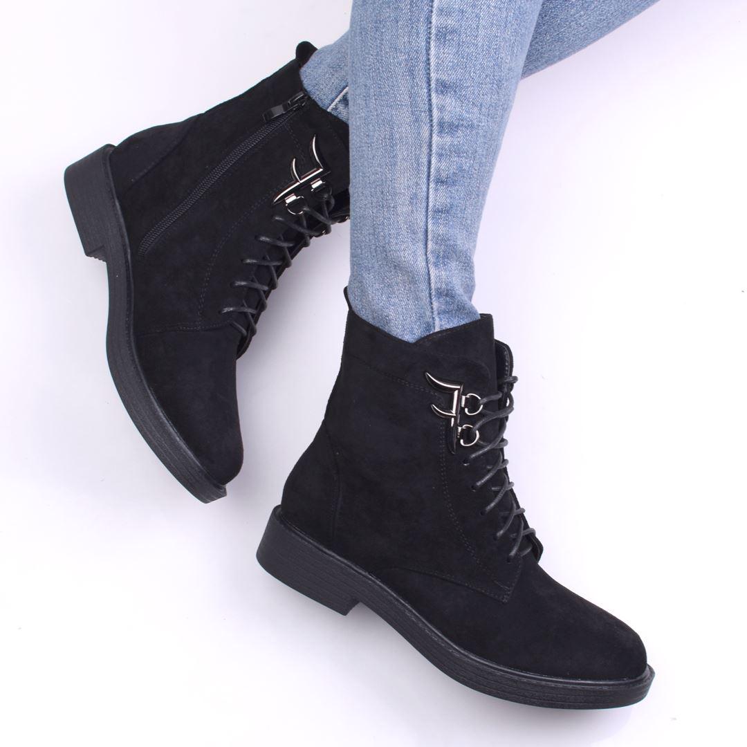 Ботинки женские на шнуровке 333962 р. 36 23 см