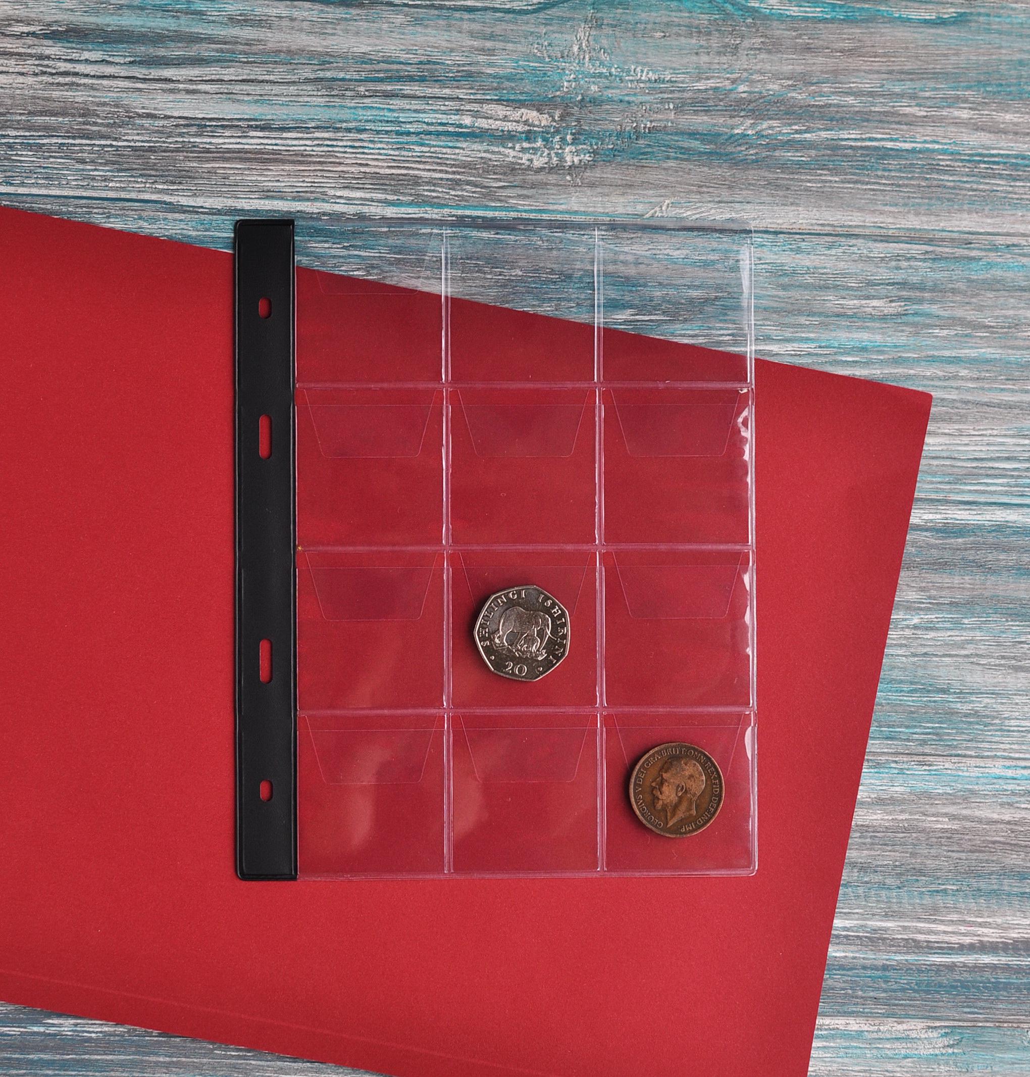 Лист для монет Schulz MM Тип 12 3х4 50х50 165х210 мм (PL-MM-T12)