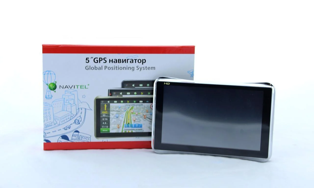 Навигатор в автомобиль GPS 6008 ddr2-128MB 8 Гб HD сенсорный экран 5" MicroSD Bluetooth Черный - фото 5
