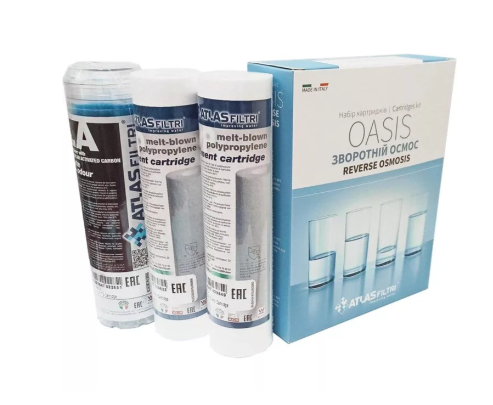 Набор картриджей Atlas Filtri для систем обратного осмоса Oasis DP CPP/LA/CPP (LSP000004)