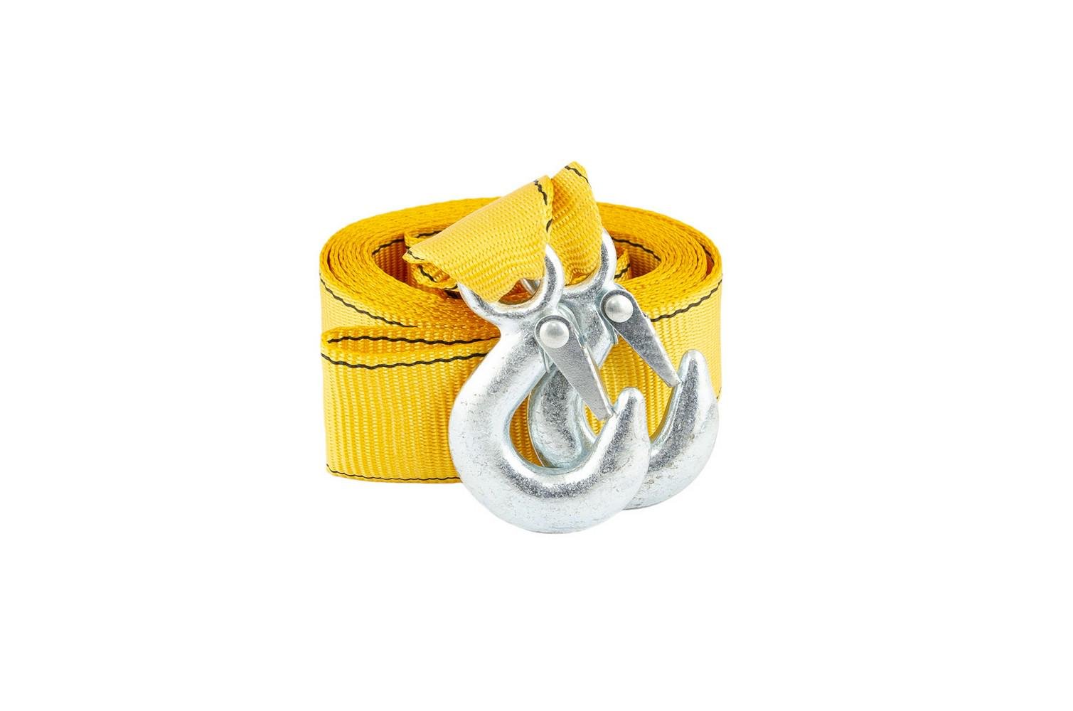 Трос буксирувальний MasterTool 2,5 т 4 м (81-0301) Трос буксирувальний MasterTool 2,5 т 4 м (81-0301)