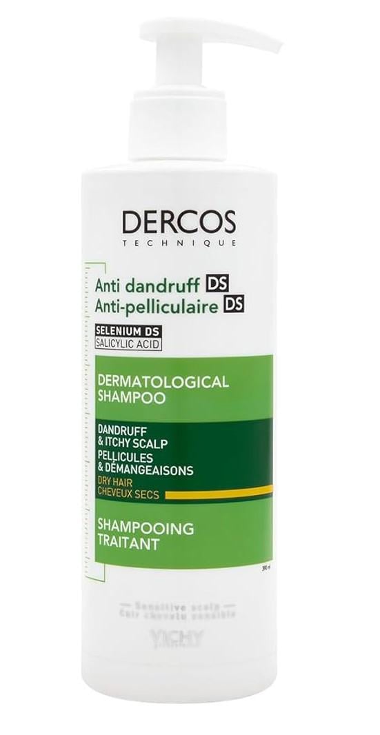 Шампунь проти лупи Vichy Dercos для сухого волосся і подразненої шкіри голови 400 мл (1983276083)
