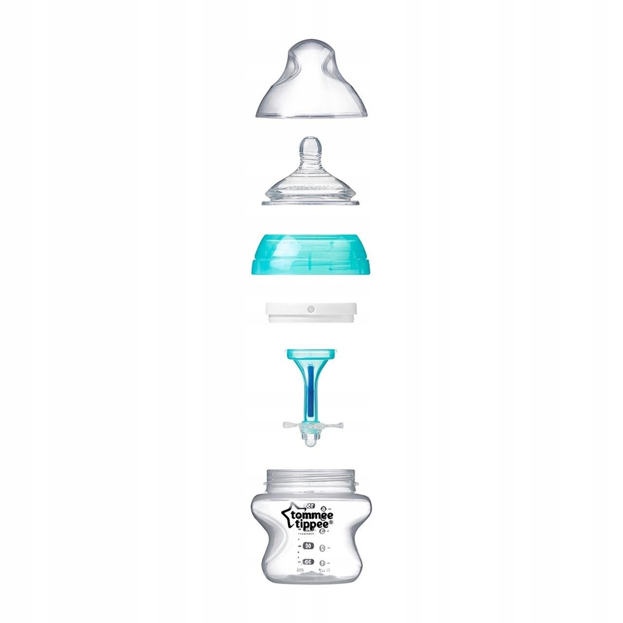 Бутылочка для кормления антиколиковая Tommee Tippee Advanced Anti-Colic 150 мл (TT0025) - фото 2