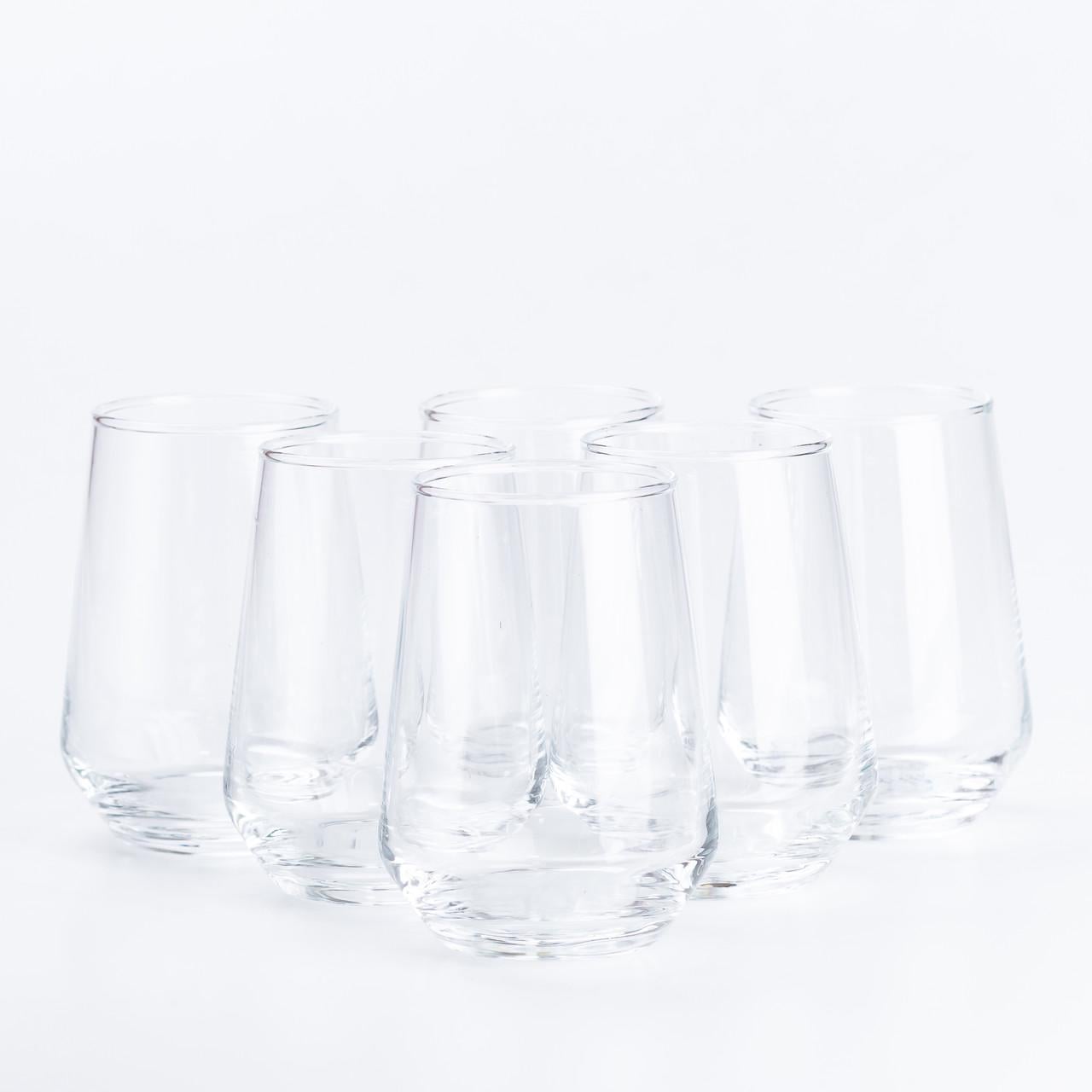 Набір склянок Deli Glassware 6 шт. по 390 мл