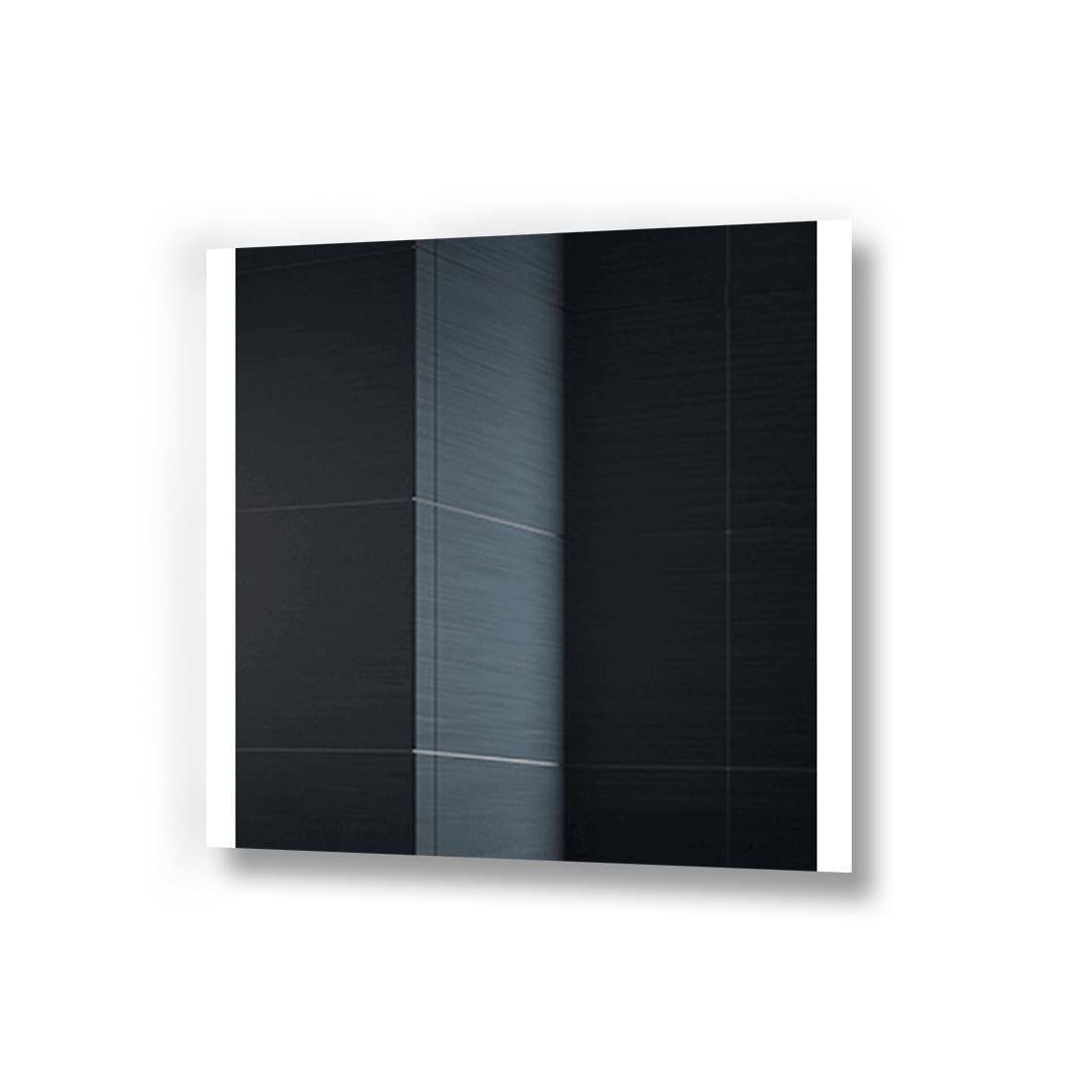 Зеркало Ines с Led-подсветкой подогревом и механическим выключателем 60x60 см (75fc0afe)