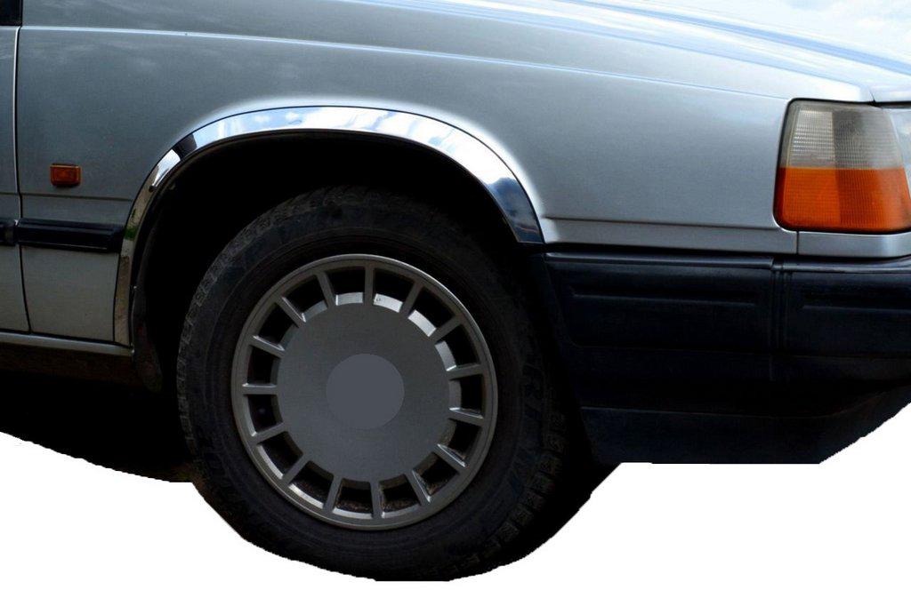 Накладки на арки Max chrome для Volvo 940/960 1990-1997 гг. нержавеющая сталь Хром