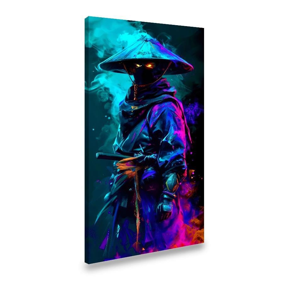Картина на холсте Мистический воин ниндзя 80x40 см (230VP_L)