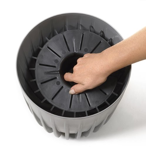 Кашпо Lamela Мира 2,4л Кремовый (000006753) - фото 4 Кашпо Lamela Мира 2,4л Кремовый (000006753) - фото 4