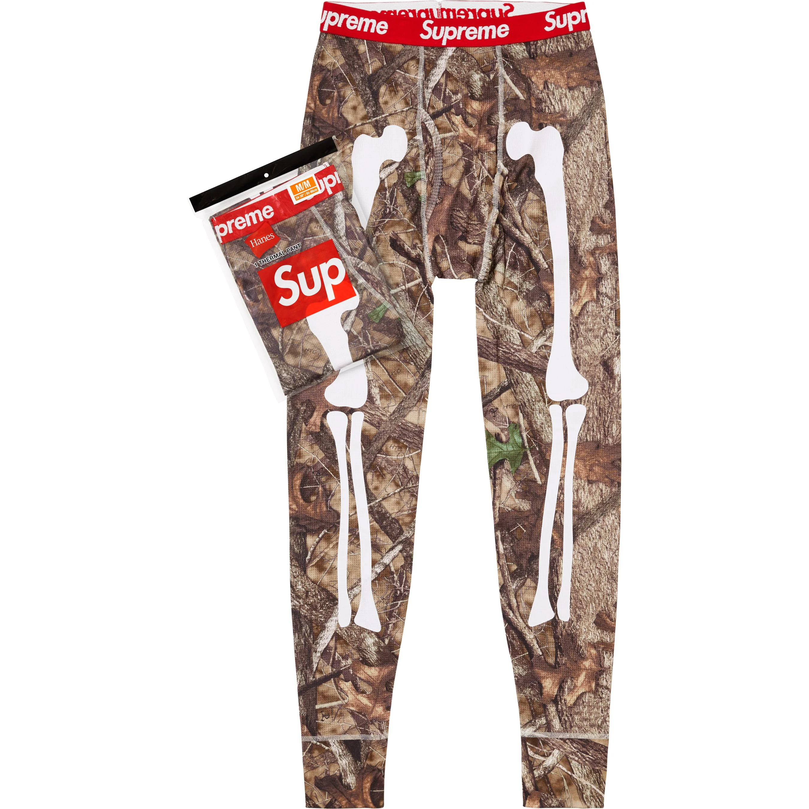 Термоштани Supreme/Hanes Bones Thermal Pant XL (23709613)