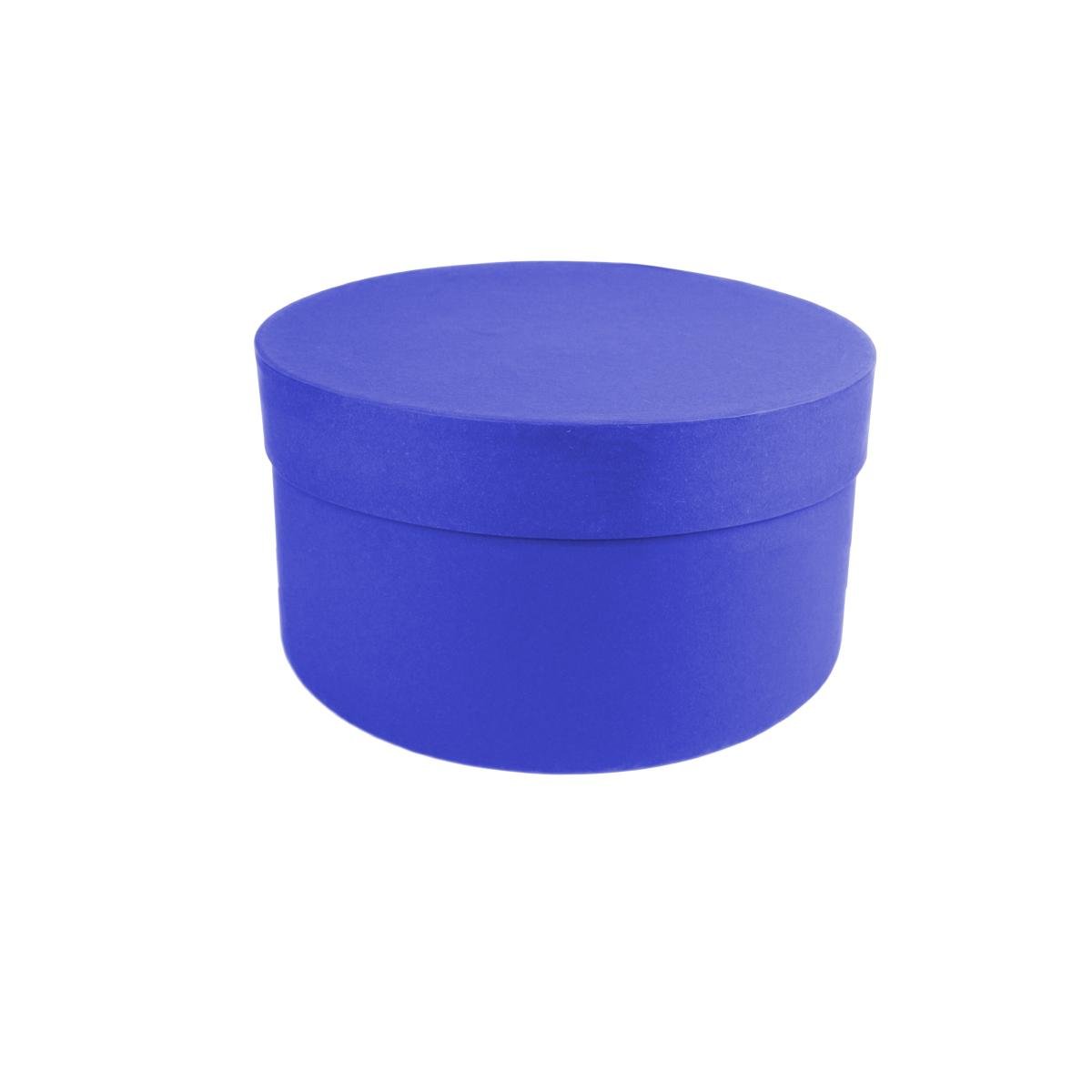 Коробка Perfectbox циліндрична матова 10х20х20 см Індіго (20103) - фото 1