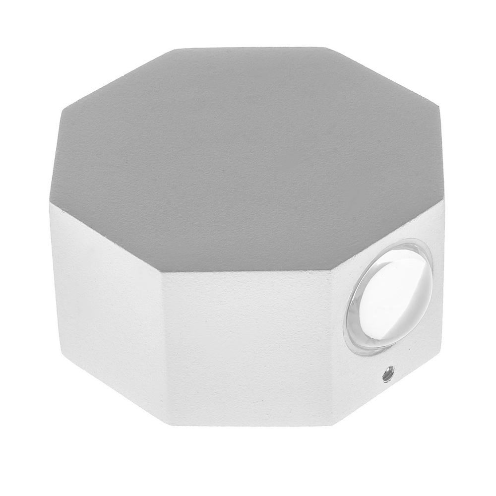 Подсветка LED фасадная IP65 AL-226/2х3W NW WH (34-188)