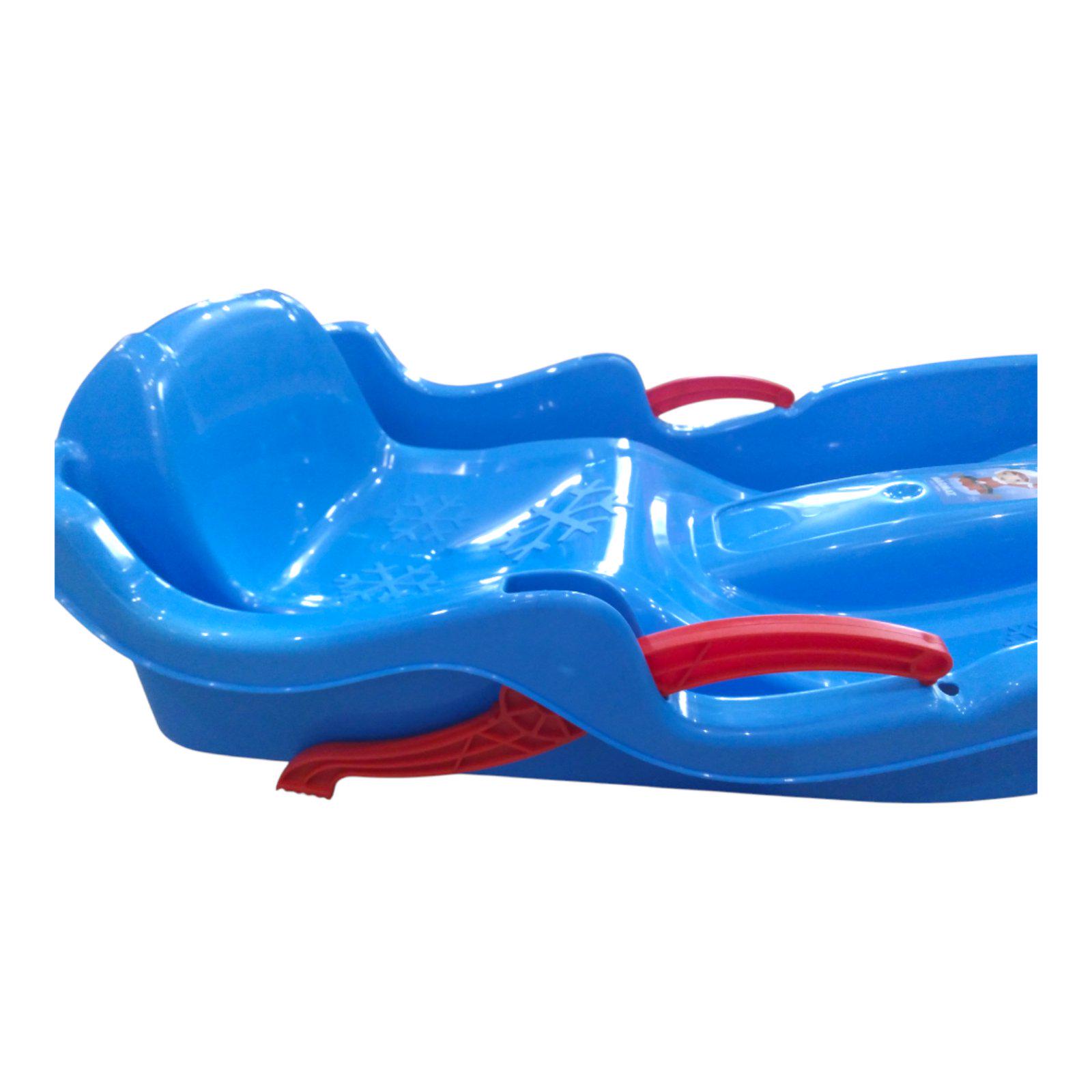 Санки дитячі з гальмами Marmat Speed Bob Синій (11137) - фото 4 Санки дитячі з гальмами Marmat Speed Bob Синій (11137) - фото 4