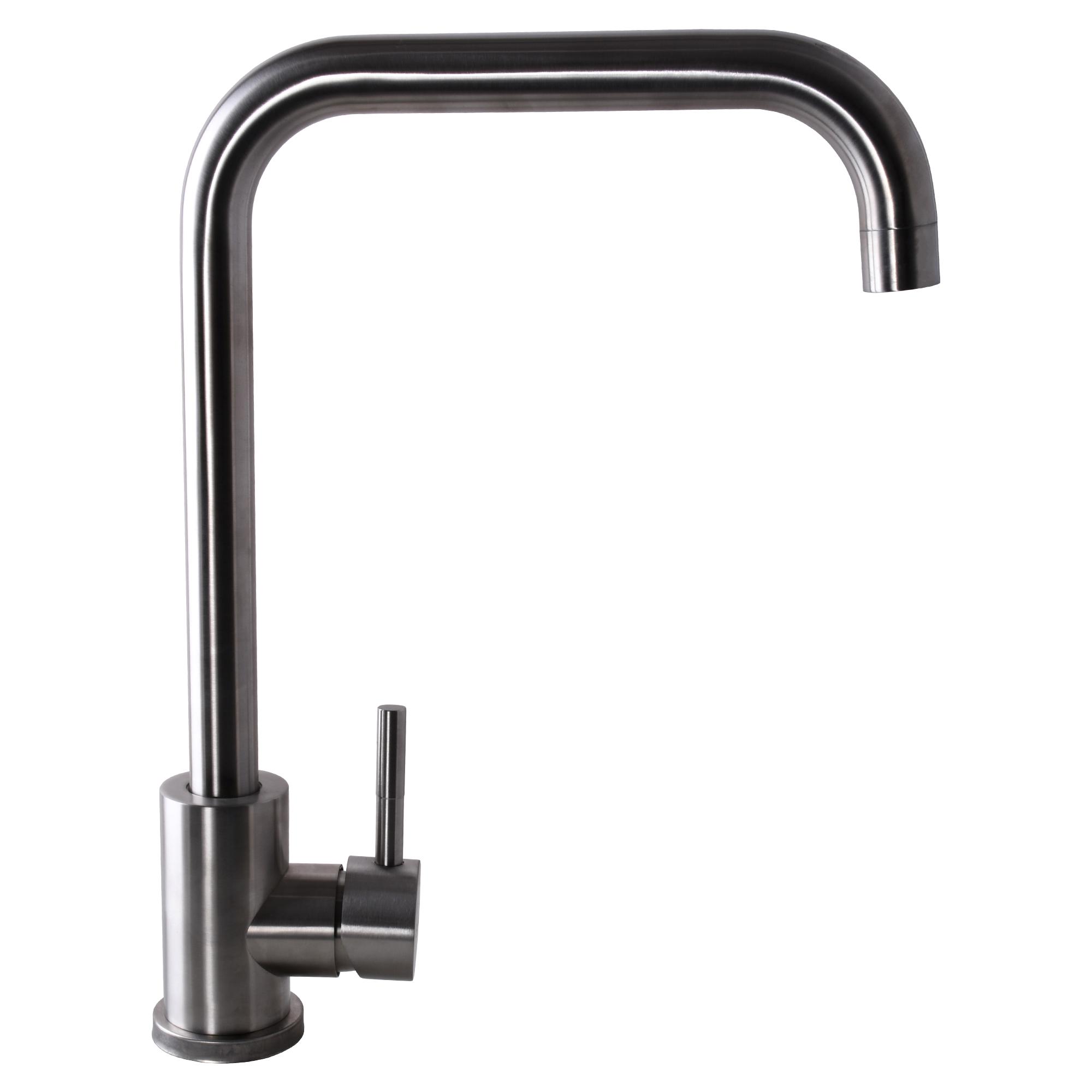 Смеситель для кухни EcoMix SBT3-203L 000020061 однорычажный Сатин (108276)