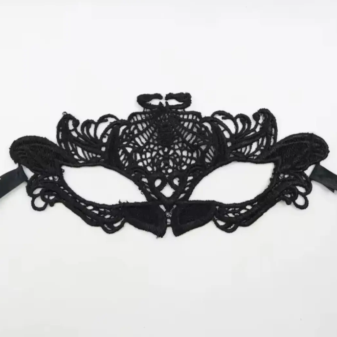 Маска для лица карнавальная Скорпион унисекс One size Черный (908306)