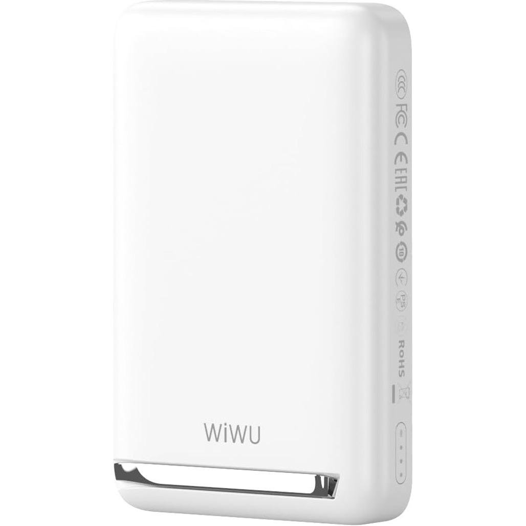 Внешний аккумулятор WiWU Wi-P043 10000 mAh White - фото 3 Внешний аккумулятор WiWU Wi-P043 10000 mAh White - фото 3