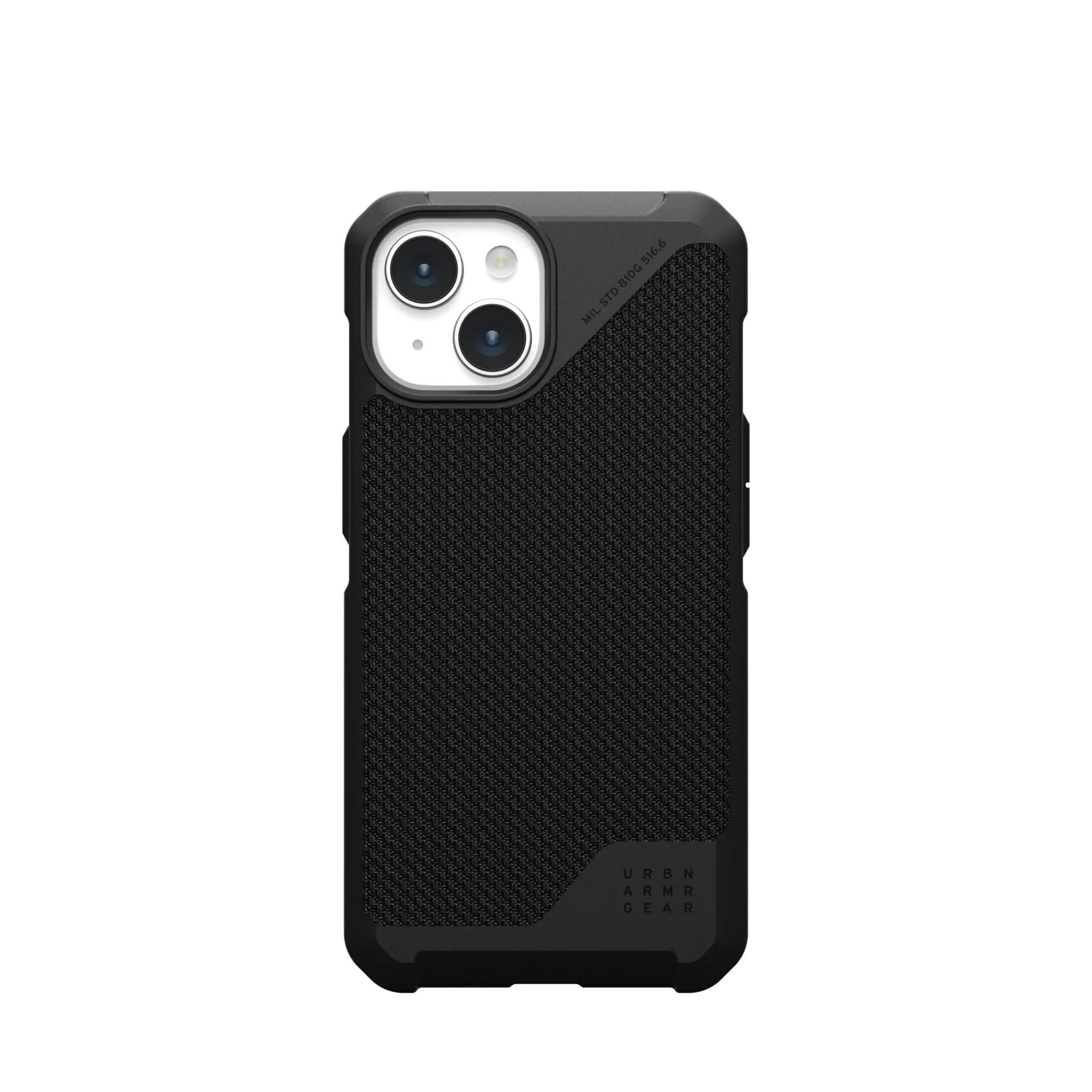 Чехол накладка для телефона UAG Metropolis LT Magsafe Apple iPhone 15 Black - фото 1