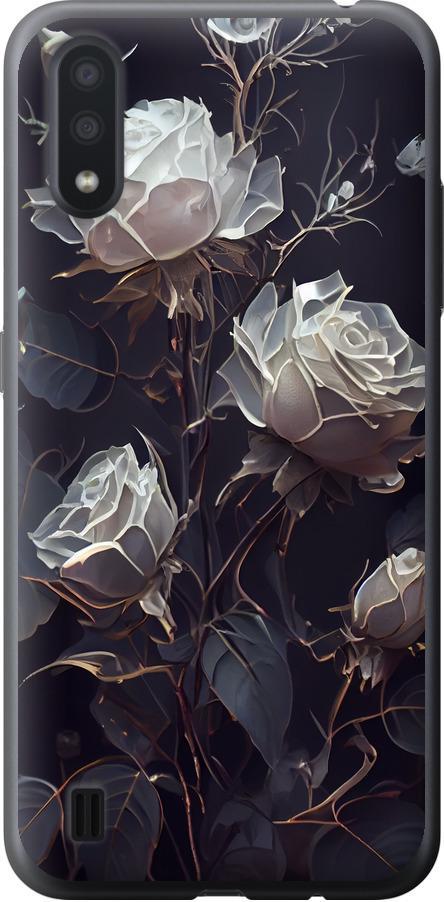 Чехол на Samsung Galaxy A01 A015F Розы 2 (5550t-1842-42517)