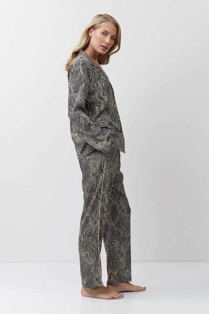 Піжама жіноча Aruelle з штанами L Бежевий (Linna-long) - фото 3 Піжама жіноча Aruelle з штанами L Бежевий (Linna-long) - фото 3